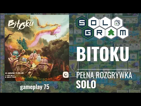 Bitoku | pełna rozgrywka solo | zasady gry | gameplay 75
