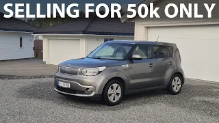 Kia Soul 27 kWh Sunday driving