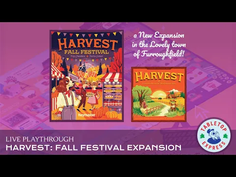 Harvest with Fall Festival Expansion | Live Playthrough