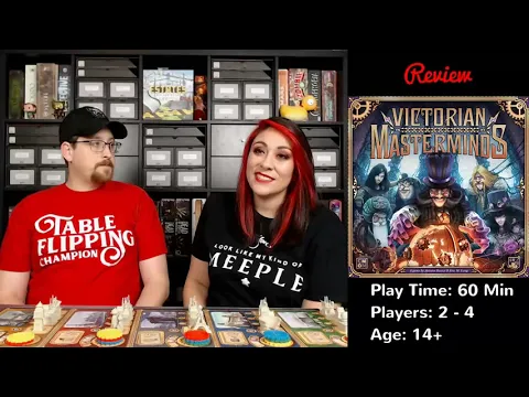 Uninvited Gamers Review Victorian Masterminds