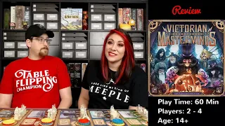 Uninvited Gamers Review Victorian Masterminds