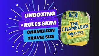 Unboxing Chameleon - Travel size game