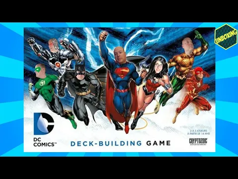 DC Deck-Building Game | An Unboxing
