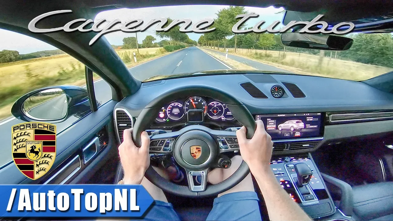 2019 PORSCHE CAYENNE TURBO | POV Test Drive POWERSLIDES by AutoTopNL