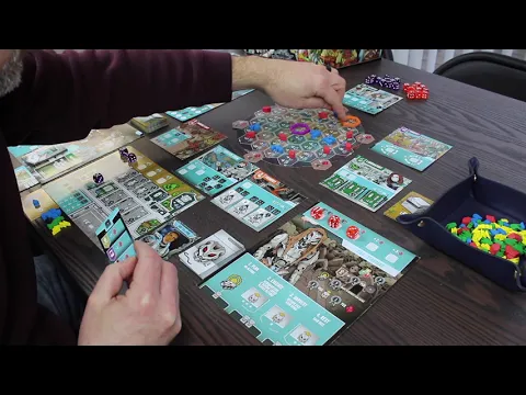 Circadians: First Light Solo Play Through Kickstarter Preview
