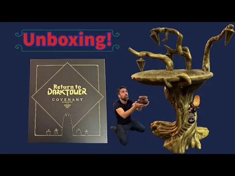 Unboxing -- Return to Dark Tower: Covenant Expansion