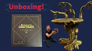 Unboxing -- Return to Dark Tower: Covenant Expansion