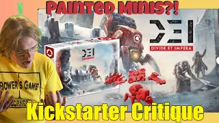 D.E.I. - Divide Et Impera (Expansion & Reprint) - Kickstarter Critique Review