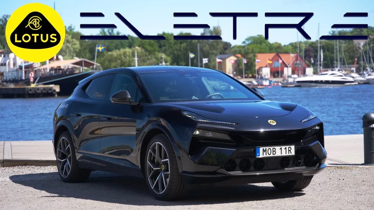 Provkörning: 2024 Lotus Eletre R - en eldriven hyper-SUV med sportbilsprestanda (ENG SUB)