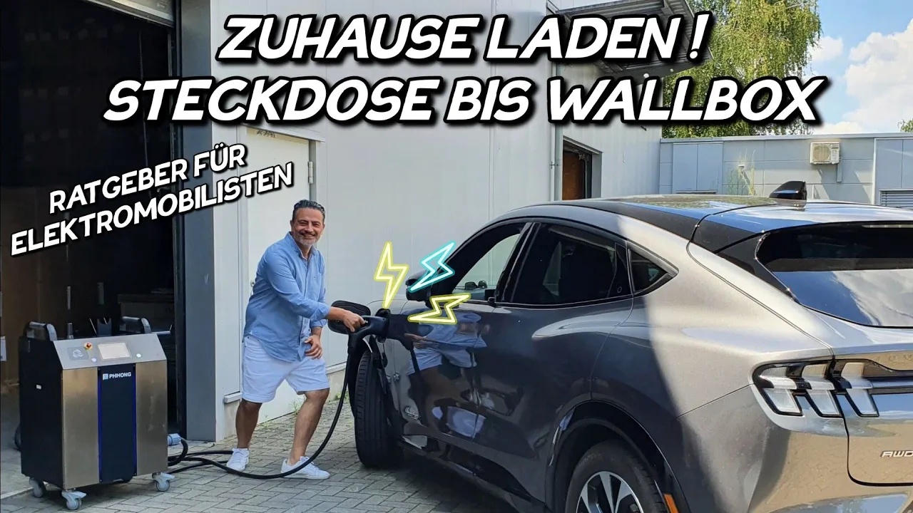 Steckdose Wallbox & Co. Mobile und feste Ladelösungen erklärt!  #wallbox #elektroauto #emobility