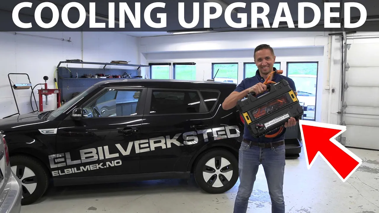 Testing Kia Soul 27 kWh with upgraded cooling