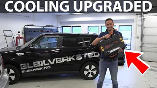 Testing Kia Soul 27 kWh with upgraded cooling