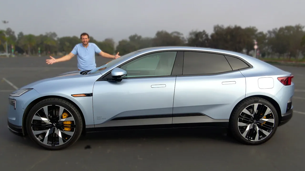 The 2026 Polestar 4 Is a Quirky SUV-Coupe From the Future