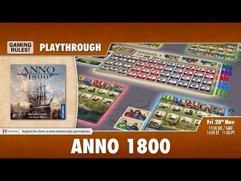 Anno 1800: 2-player playthrough