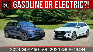 2024 Mercedes-Benz GLE Vs 2024 Audi Q8 e-tron – Hybrid or Electric? – Redline: Comparison Test