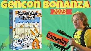 Rubber Paper Scissors Gameplay At Gen Con 2023