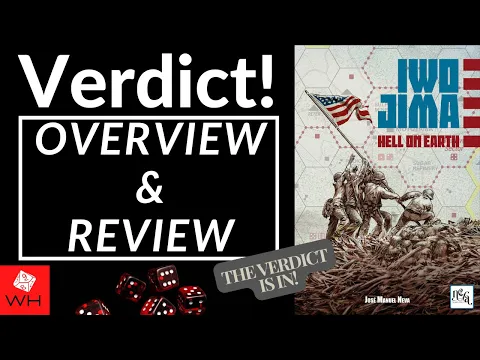 Verdict! Iwo Jima: Hell on Earth | Wargame | Boardgame | Solo | WW2 | Review