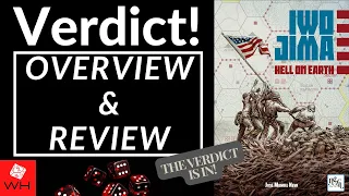 Verdict! Iwo Jima: Hell on Earth | Wargame | Boardgame | Solo | WW2 | Review