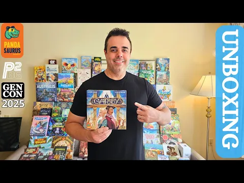 Gatsby Board Game | Unboxing + Overview