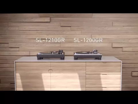 Miniature de la vidéo du produit pour Platine vinyle à entraînement direct sans noyau Technics SL 1210GR
