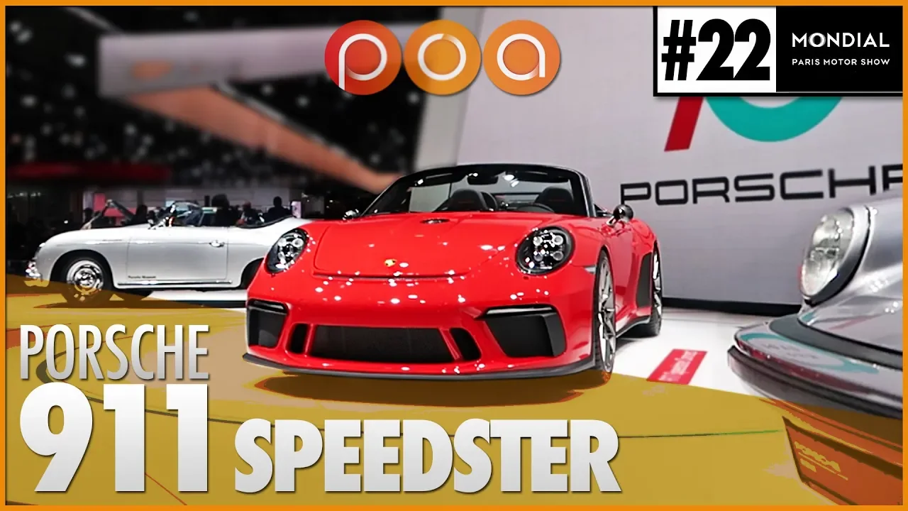 PORSCHE 911 SPEEDSTER・JAMES DEAN L'AURAIT ADORÉ