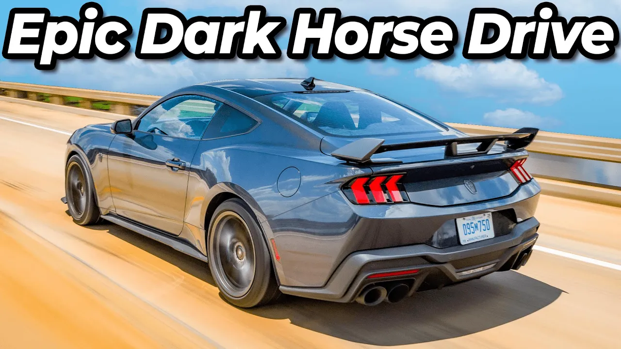 Reviewing the Mustang Dark Horse On An Epic American Road Trip