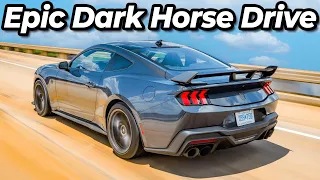 Reviewing the Mustang Dark Horse On An Epic American Road Trip