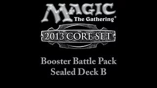 Magic: The Gathering: 2013 Core Set Booster Battle Pack Sealed Deck B