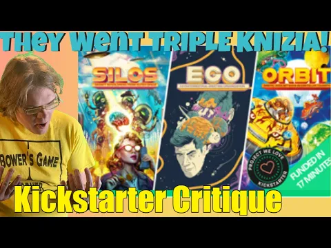 SILOS, EGO, ORBIT | Epic Sci-Fi Trilogy by Reiner Knizia