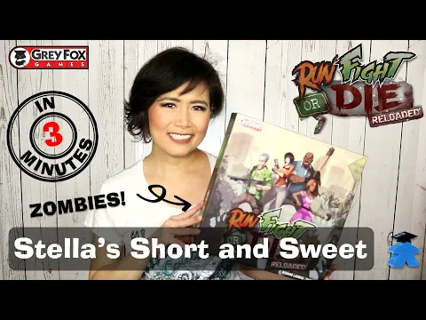 Run Fight or Die Reloaded Board Game - Stella's Short and Sweet