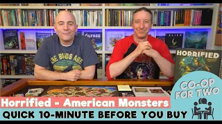 Horrified- American Monsters - Before You Buy (10min @ 4k)