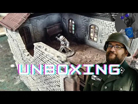 Unboxing the 3D Printed French House Shop Ruins - Printed and Painted by Nerd-Stuff