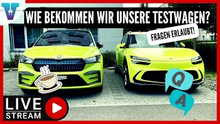 Die Arbeit hinter den Kulissen - Testwagen, Schnitt, Instagram, Planung | Vision E Drive LIVE