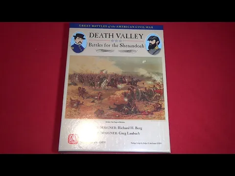 Death Valley. Battles for the Shenandoah (GMT Games, 2019)