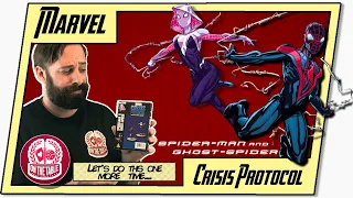 Miles Morales and Gwen Stacy (Spider-Man and Ghost-Spider) Unboxing for Marvel Crisis Protocol