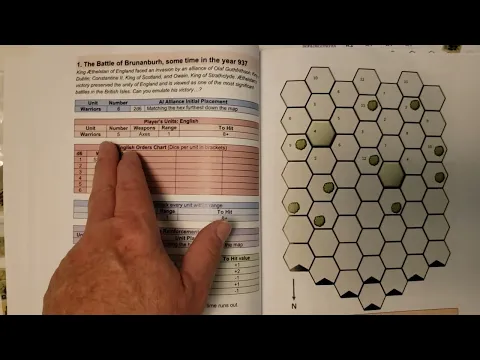 Battles of Medieval Britain Solitaire Wargame Book