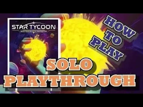 Star Tycoon - How To Play + Solo Playthrough [Updated]
