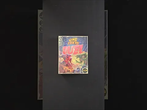 King of Tokyo Duel - Unboxing - Iello games