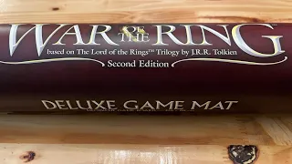 War Of The Ring Board Game | Deluxe Game Mat | Unboxing (No Talking)