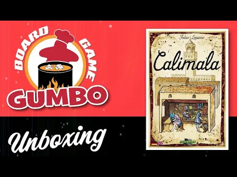 Calimala - Unboxing & Overview of Gameplay