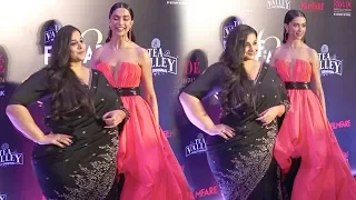 Vidya Balan's SH0CKING Weight Gain In front of Deepika Padukone At Filmfare Awards 2019