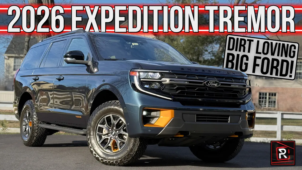 The 2026 Ford Expedition Tremor Is A Sizable Family SUV Built To Tackle Tougher Terrain