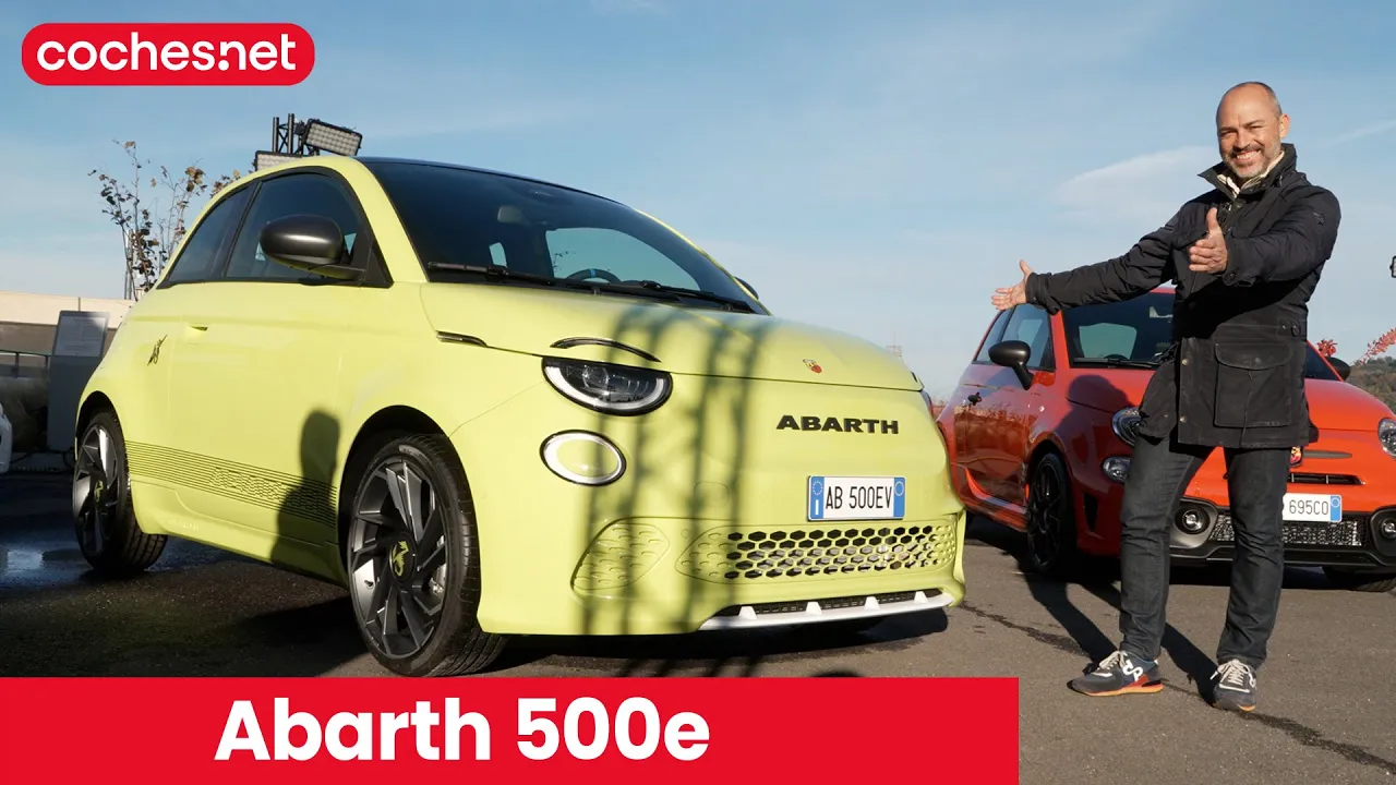 Abarth 500e | Primer vistazo / Presentación / Review en español | coches.net