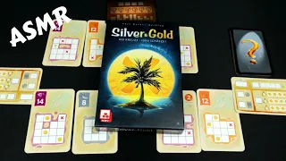 ASMR Board Game Playthrough - SILVER & GOLD (Whispering)