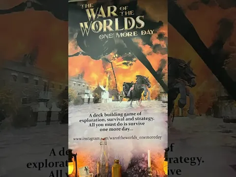 War of the Worlds One More Day - Coming to Kickstarter Soon #Kickstarter #kickstartergames