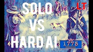 1775 REBELLION / SOLO Vs The HARD AI / Playing As The BRITISH Side