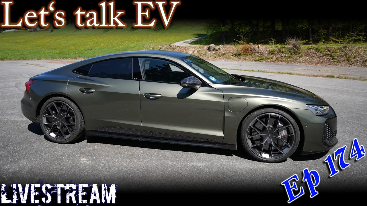 (live) Let's talk EV - Why the Audi E-Tron GT is so amazing