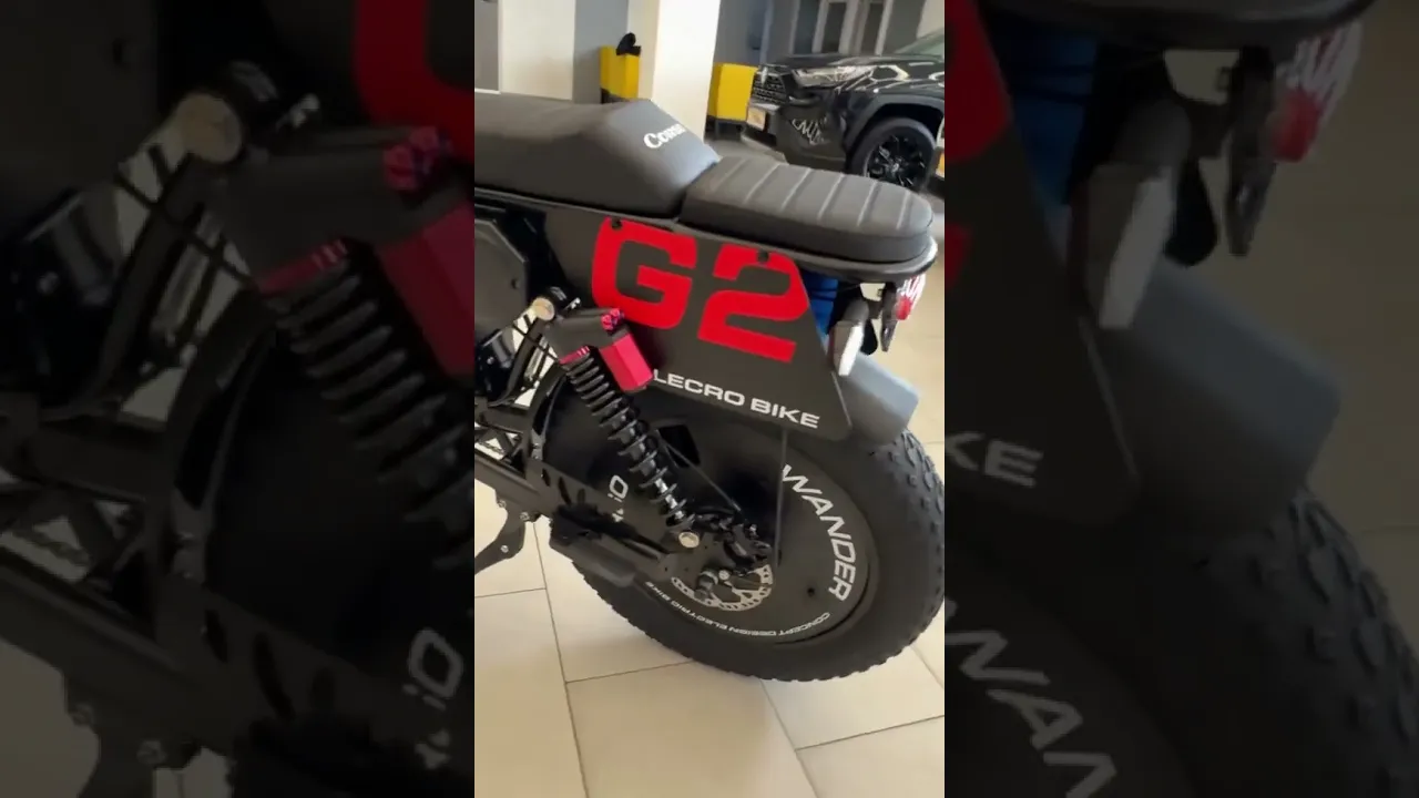 Електровелосипед Corso Wander WN-20996 750W 48V/20Ah Fatbike 20" NFC гідравлічні гальма фара сигнал