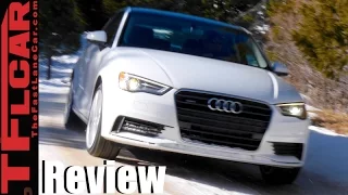 2016 Audi A3 Quattro Colorado AWD Snowy Rocky Mountain Review in TFL4K