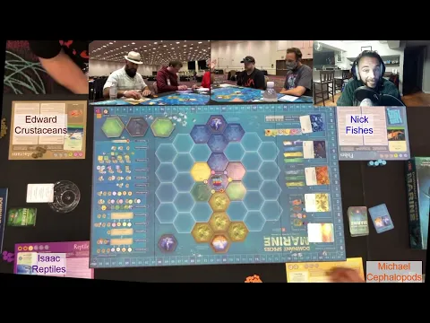 Dominant Species Marine Commentary - World Series of Boardgaming